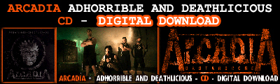 ARCADIA 5th album, Adhorrible and Deathlicious soon available for pre-sale on ITunes